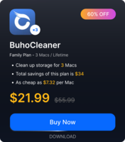 BuhoCleaner Black Friday Sale - 60% off Family Plan