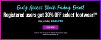 Skecher's Black friday sale -  Extra 30% Off select footwear