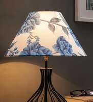 Blue Fabric Lamp Shade