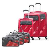 Aristocrat : Polyester Trigon Hexa Luggage (Set Of 6)