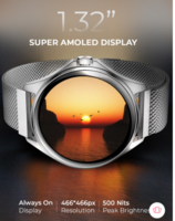 beatXP Nuke Super Amoled Bluetooth Calling Smartwatch