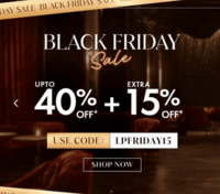 Louis Philippe - Black Friday Sale | Upto 40% off + Extra 15% off