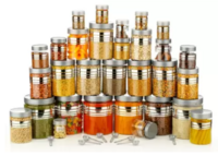 RK EMPIRE Plastic Grocery Container - 1200 ml, 650 ml, 350 ml, 250 ml on Flipkart