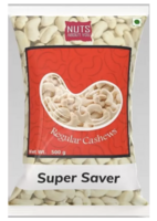 Grocery Nuts about you Regular Cashews (Kaju) 500 g