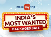 Makemytrip - India's most wanted packages sale - Flat 30% off holiday packages