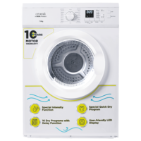 Croma : 7 kg Fully Automatic Front Load Dryer (White)