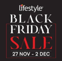 Lifestyle Black Friday Sale - Upto 70% off + Extra 14% off (27 Nov to 2 Dec)