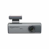 Amazon Basics Car Dash Camera Full HD 1080p, 150° Wide Angle, F2.0 Aperture, Super-Capacitor, G-Sensor, WiFi, Parking Mode, Upto 128GB Supported
