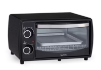 Lifelong 10 L Oven, Toaster & Griller with Auto Shut Off and 30 Minute Timer, LLOT10 - Black