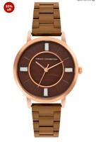 French Connection Spring-Summer 2023 Analog MOP Brown Dial Women's Watch-FCN00066H