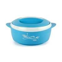 Cello Sapphire | Insulated Inner Steel Casserole | 1500ml, Blue 