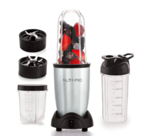 nutripro Copper Juicer Mixer Grinder - Smoothie Maker - 500 Watts (3 Jars, Silver) - 2 Year Warranty