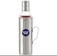 JioMart - Home One Stainless Steel Slim Oil Can with Handle 1 L