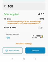 SnaPay App New Offer : Rs.5 discount on min transaction of 100 | Working Multiple time