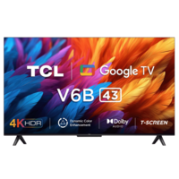 TCL V6B 109 cm (43 inch) 4K Ultra HD LED Google TV with Dolby Audio( 2024 Model)