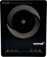 ZunVolt 2000 W Induction Cooktop Touch Panel  (Black, 2000W Crystal Touch)