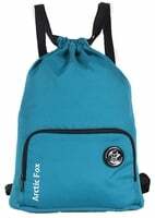 Arctic Fox Bag Drawstring Sky Blue, 15 litres Day Bag, Bag for Men & Women 