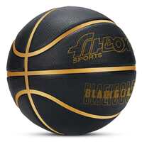 FitBox Sports BlackGold Basketball Official Size 7