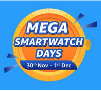 Mega Smartwatch days- Upto 85% off on Smartwatches starting Rs 899