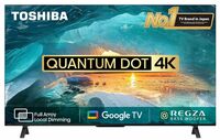 TOSHIBA 139 cm (55 inches) 4K Ultra HD Smart QLED (Black)