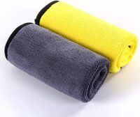Aadya Alley - Car Thick Plush Microfiber Cloth - 40cm x 40cm (Pack of 1)