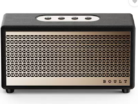 Boult - RetroAmp X40 Dual Home Audio Speaker  (Vintage Gold, Stereo Channel)