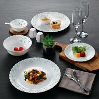 Cello : Opalware Dazzle Series Dinner Set (18 Pieces)