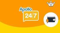 Amazon| apollo 24x7 | Win up to ₹100 back Min order :₹399