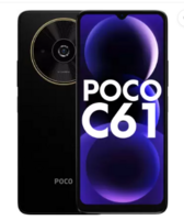 POCO C61 (Diamond Dust Black, 64 GB)  (4 GB RAM)