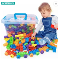 Kid’s Building Blocks Toy, 100 Pcs at 140.