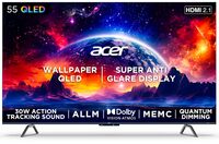 Acer : 139 cm (55 inches) W Series 4K TV (Metallic Grey)