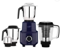 V-Guard Sturdy QuadraFlow Design Juicer Jar 750 W Juicer Mixer Grinder (Citius | 4 Jars