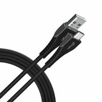 pTron USB-A to Type-C 2.4A Fast Charging Cable compatible 