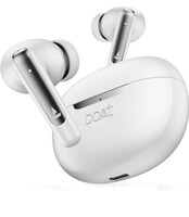  boAt Airdopes 141 ANC w/ 32 dB Active Noise Cancellation, 42 Hours Playback, 50ms Low Latency Beast Mode, 4 Mics w/ENx Tech, ASAP Charge & IPX5 Truly Wireless in Ear Ear Buds, TWS Earbuds (White) 