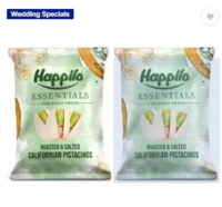 Happilo: Essentials Californian Popular Pistachios, Healthy Snack (Pack of 2) Pistachios