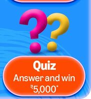 Funzone Quiz Answer & Win ₹5,000*