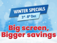Winter Specials Sale Upto 40% off + 7.5% Off Instant Discount on Axis, IDFC bank Offer  (3-11 Dec)