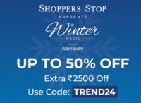Shoppers Stop Winter Magic Sale - Upto 70% Off + Extra Rs.2500 Off