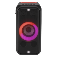 LG XBOOM XL5S 200W Bluetooth Party Speaker (Multi Color Ring Lighting & Double Strobe Lighting, 2.1 Channel, Black)