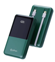 pTron Dynamo Power 20000mAh 22.5W Super Fast Charging Power Bank with Quick Charge & 20W Power Delivery, Built-in Charging Cables, 4 Outputs, Type-C Input/Output Port & LED Battery Display (Green) Visit the pTron Store