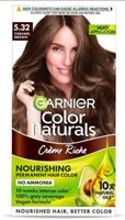 Garnier : Hair Colouring Creme, Long-lasting Colour, Shade (5.32 Caramel Brown) (70ml + 60g)