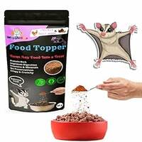 WiggleBoo Magical Sugar Glider Food Topper || Joy of Best Taste || Chicken & Beet Root Flavour || Grain Free & Protein Rich || Anti Oxident || 50g (Chicken & Beet Root)