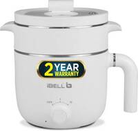 iBELL MPK15M Multi Purpose Kettle, 800 Watts 2-Pot Cooker, Egg boiler Tray