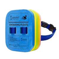 Cockatoo Swimming Back Float Kickboard with Adjustable Straps, Kids and Adults, Small Size Eco Friendly EVA Foam Material, Multicolor