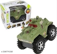 Komal SG Mini Tumbling Military Tank Toy For Kids (Multicolor)