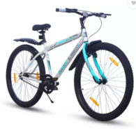 EAST COAST OLD SKOOL Cycle / Mountain Bike 26 T Mountain/Hardtail Cycle (Single Speed, White, Rigid)