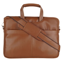 Anna Claire Laptop Bag - Tan: 33.02 x 3.17 x 26.67 cm

