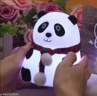 Panda Lamp, Panda Gifts, Panda Touch Silicone Lamp: Rechargeable - Close Eye