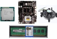 Thunderz H61 Chipset Motherboard Combo Kit with Processor i5 3470 2.90Ghz 