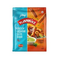 Blinkit: Godrej Yummiez Lucknowi Chicken Seekh Kebab (Frozen)